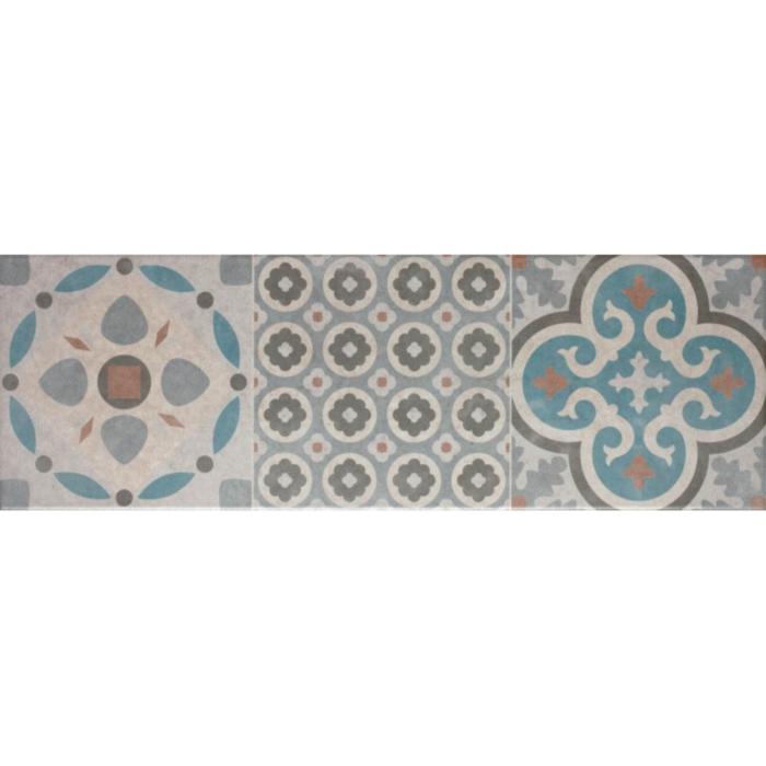 Team Multi Ceramic Tile 19 x 57cm