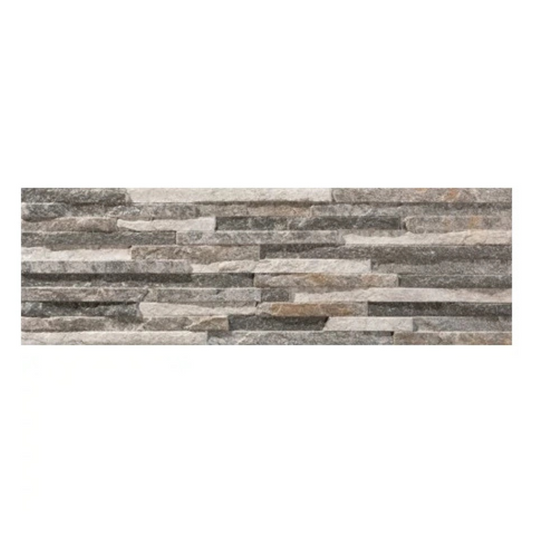 Centenar Grey Porcelain Tile 17 x 52cm-Delforno