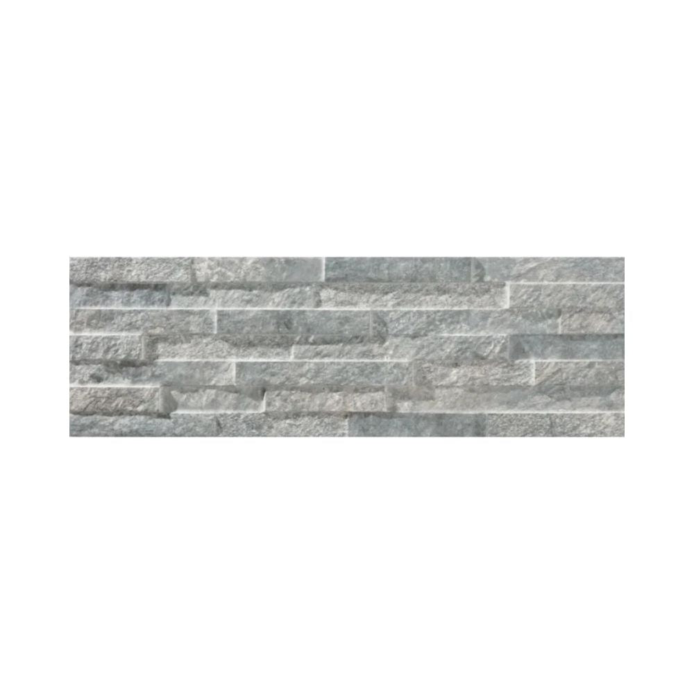 Brickstone Grey Porcelain Tile 16.3 x 51.7cm-Delforno