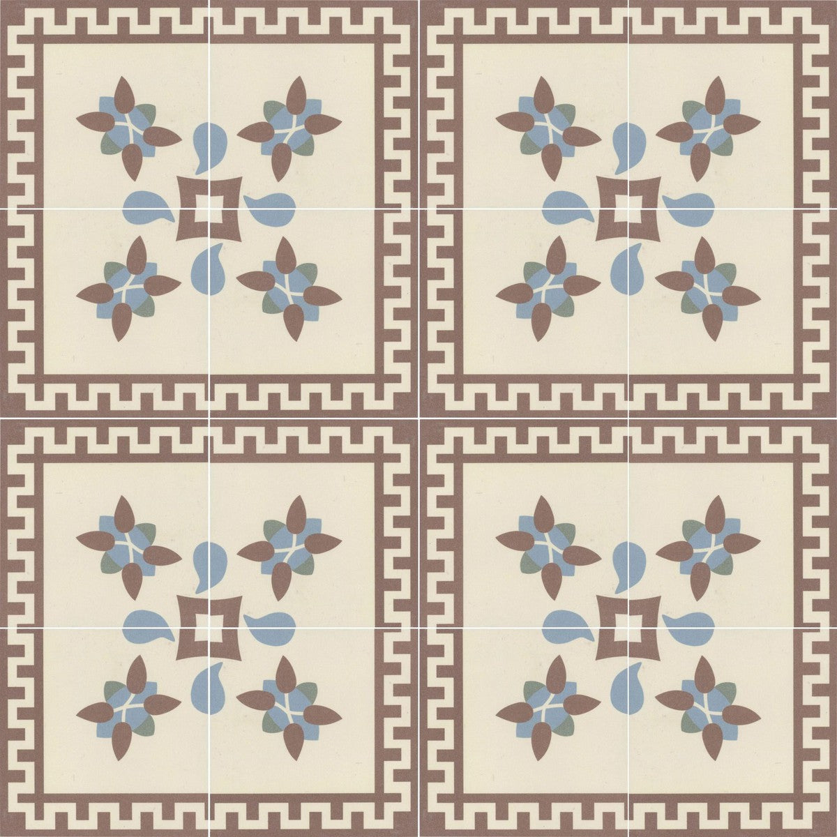 Authentic Pattern Gerse CA Porcelain Tile 15 x 15cm-Delforno Tiles & Timber-Delforno