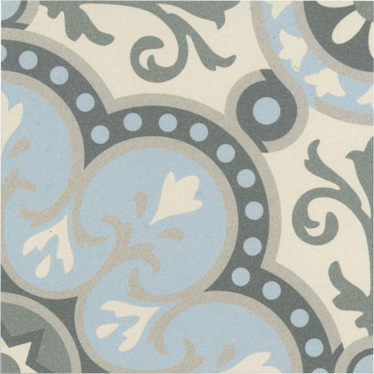 Authentic Pattern Lisette Porcelain Tile 15 x 15cm-Delforno