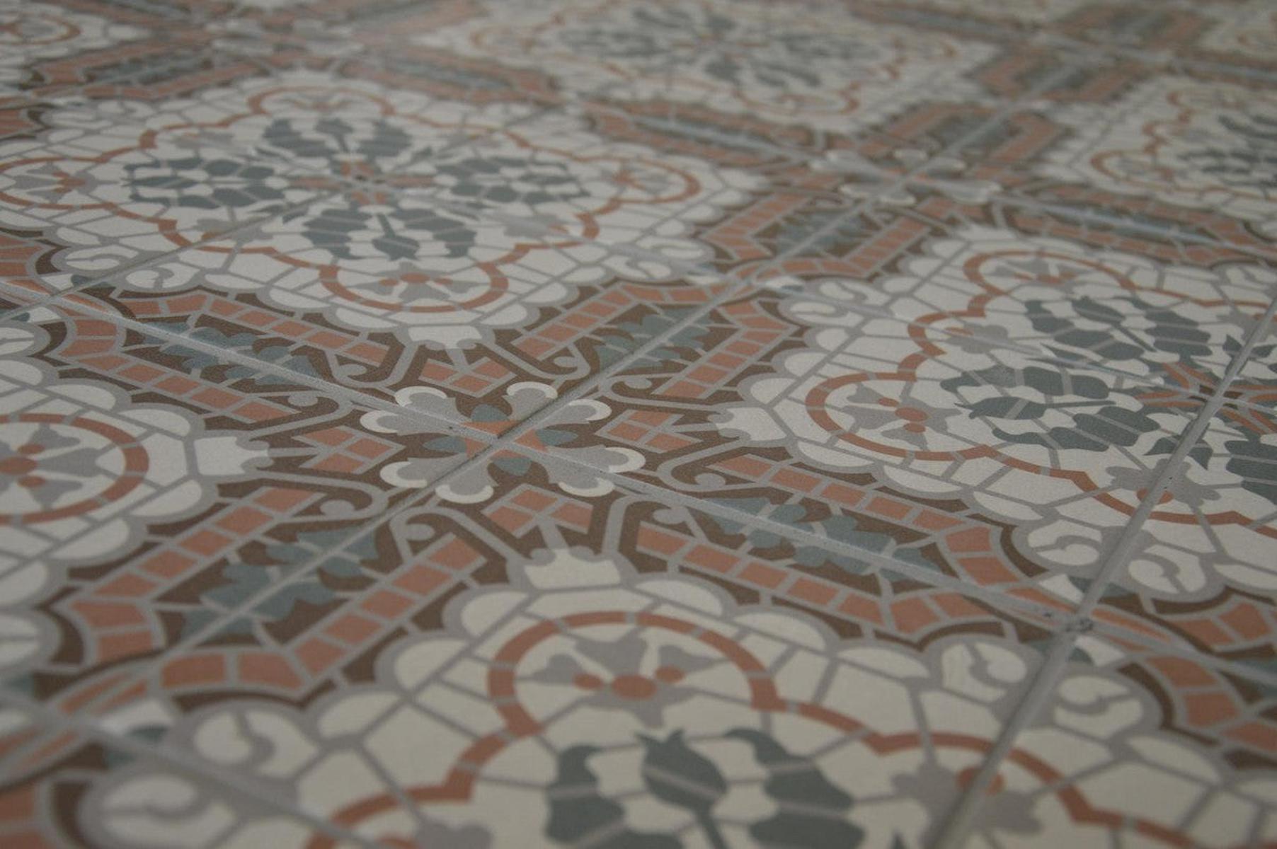 Authentic Pattern Moran Porcelain Tile 15 x 15cm-Delforno