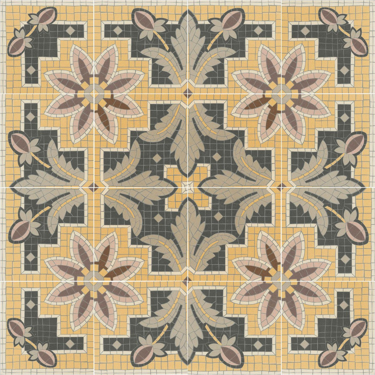 Authentic Pattern Octave LA Porcelain Tile 15 x 15cm-Delforno Tiles & Timber-Delforno