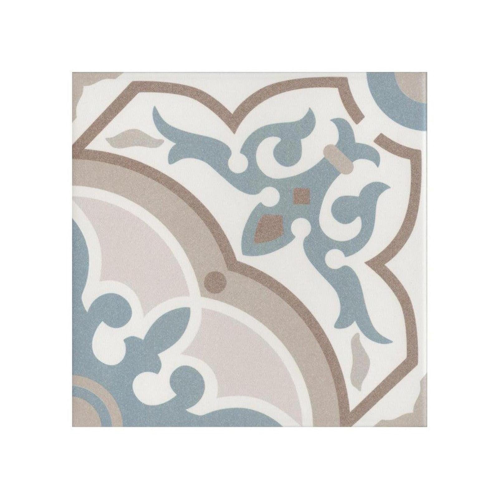 Authentic Pattern Gaete Classic Porcelain 20 x 20cm-Delforno