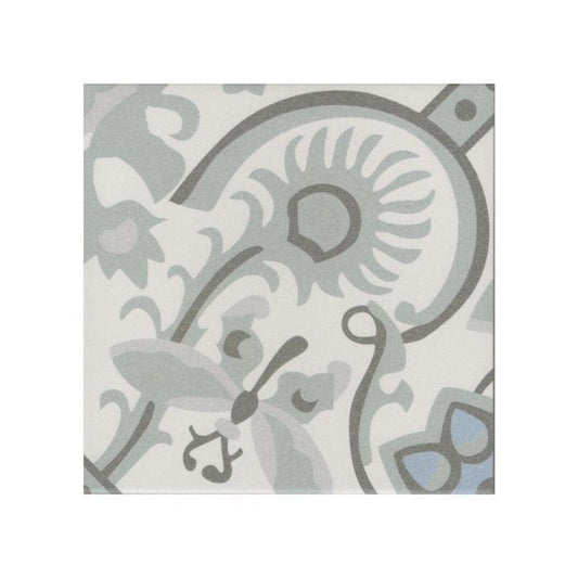 Authentic Pattern Papir Porcelain Tile 20 x 20cm-Delforno