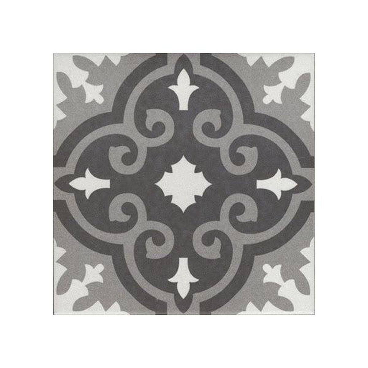 Authentic Pattern Theodore Porcelain Tile 20 x 20cm-Delforno