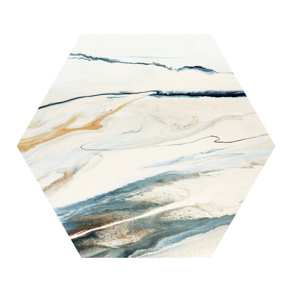 HEX Marmaris Sunset Porcelain Tile 22 x 25cm-Delforno