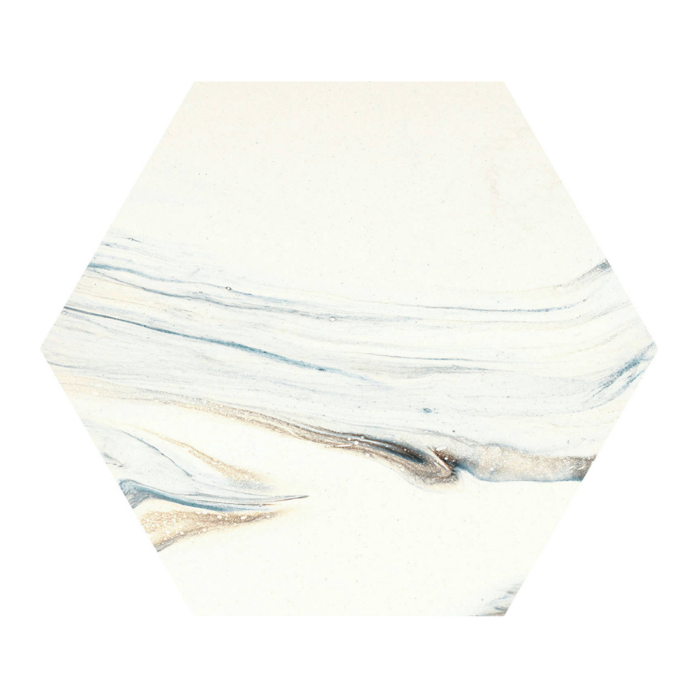 HEX Marmaris Sunset Porcelain Tile 22 x 25cm-Delforno