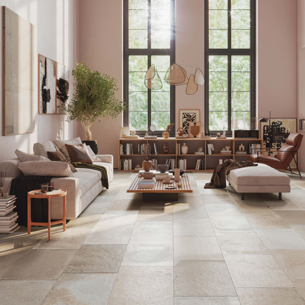 Adagio Bone Porcelain TIle 44 x 66cm-Delforno