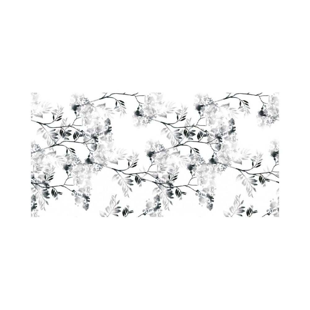 Deco Black & White Porcelain Tile 49.1cm x 98.2cm-Delforno