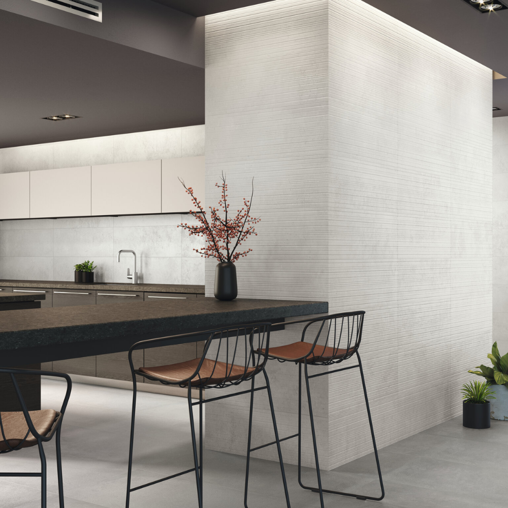 Artech White Porcelain Tile 30 x 90cm-Delforno