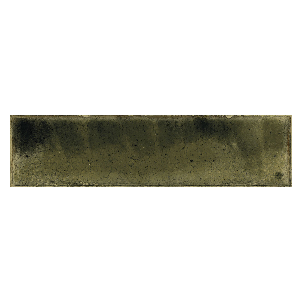 Jazba Olive Porcelain Tile 6 x 24.6cm-Delforno