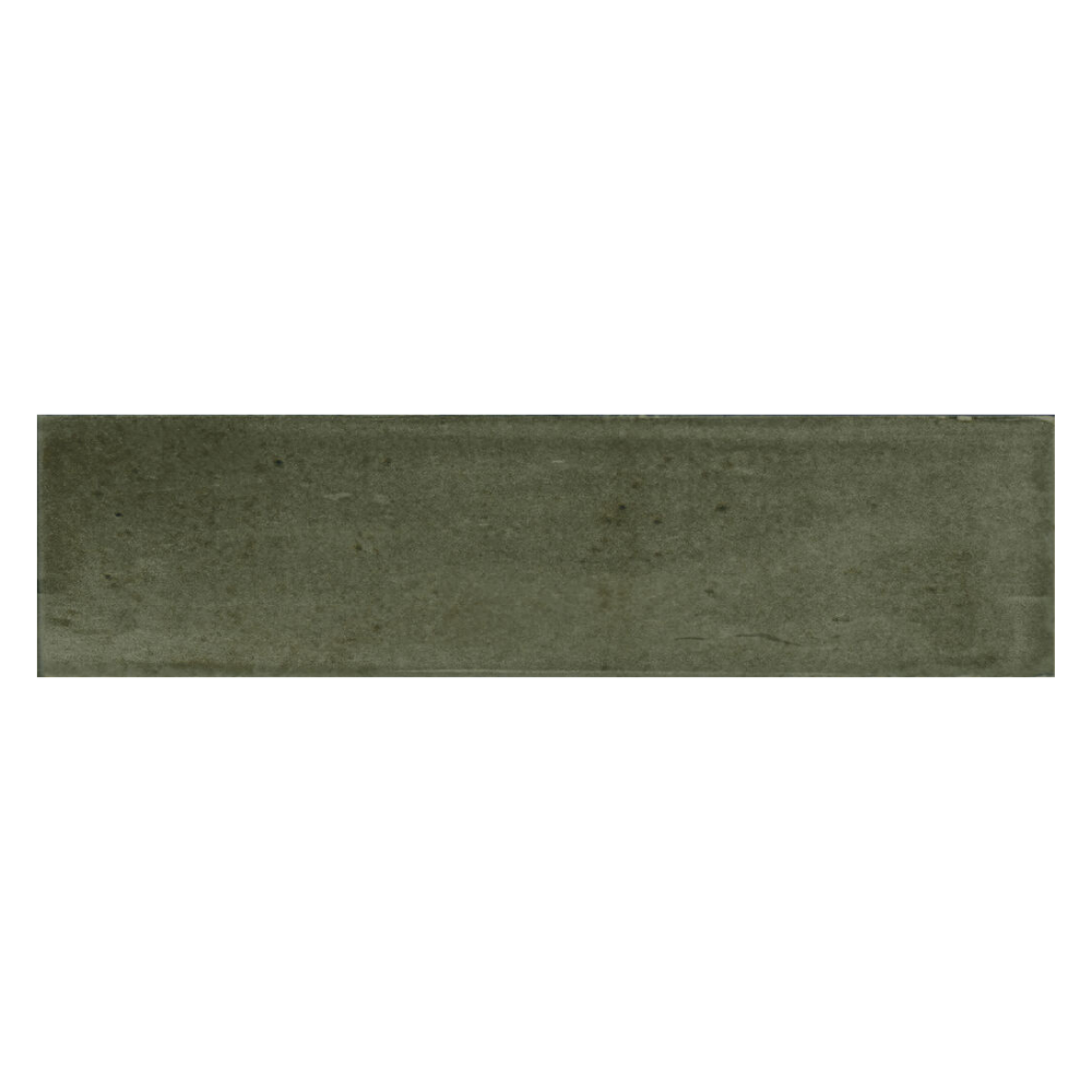 Nala Green Porcelain Tile 6 x 24.6cm-Delforno