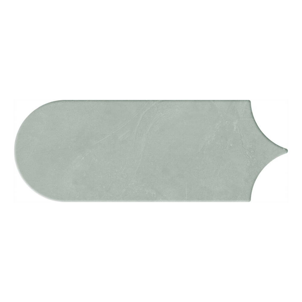 Alure Scale Sage Ceramic Tile 8 x 21.5cm-Delforno