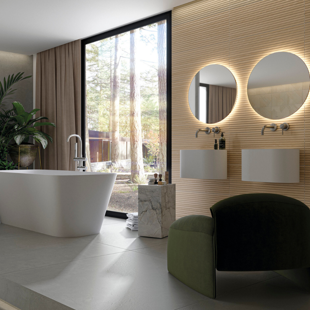 Valkiria Esir Oak Ceramic Tile 30 x 75cm-Delforno