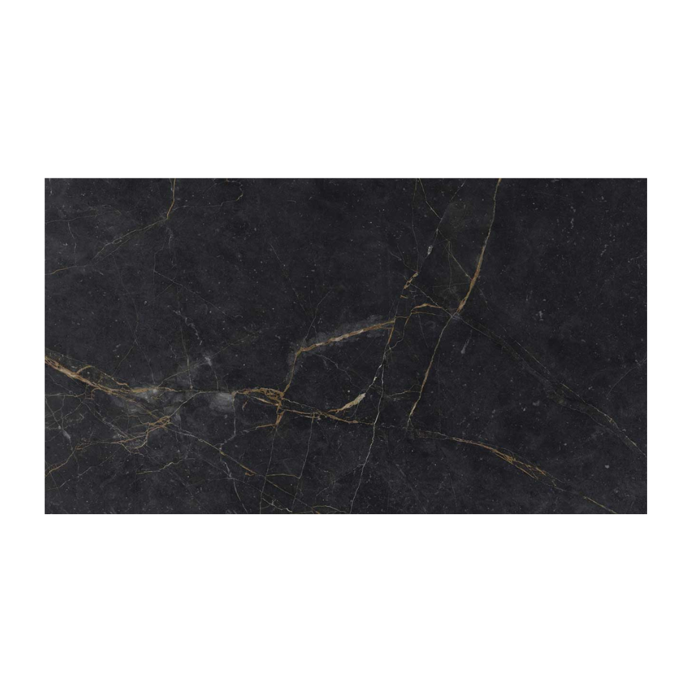 Byron Marquina Porcelain Tile 60 x 120cm-Delforno