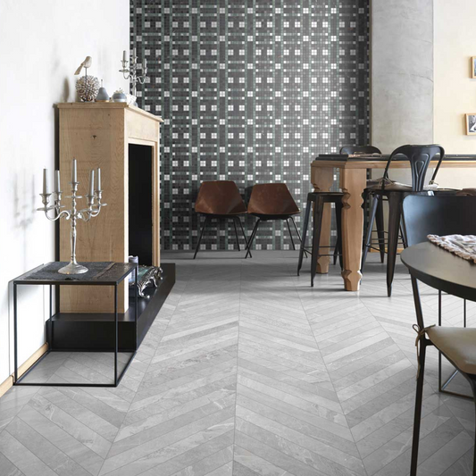 Byron Bardiglio Porcelain Tile 7.5 x 60cm-Delforno