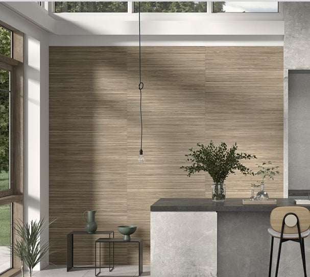 Linnear Natural Matt Ceramic Tile 31.6 x 100cm-Delforno