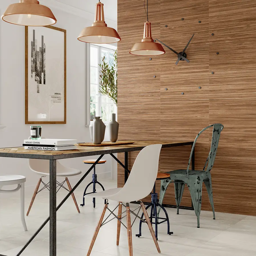 Linnear Nut Matt Ceramic Tile 31.6 x 100cm-Delforno