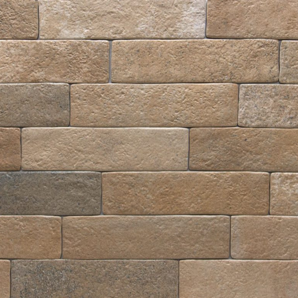 Tosca 623 Beige Porcelain Tile 6.2 x 23.5cm-Delforno