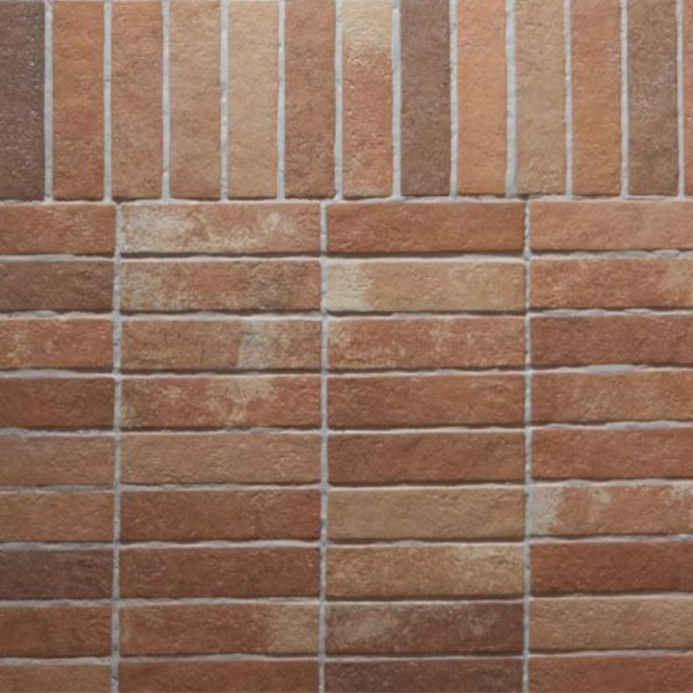 Tosca 623 Teja Porcelain Tile 6.2 x 23.5cm-Delforno