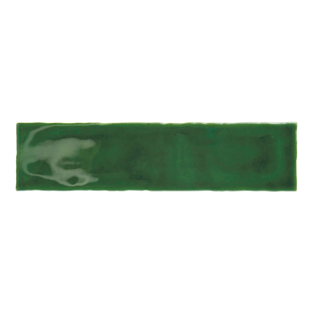 Rural Victorian Green Ceramic Tile 7.5 x 30cm-Delforno