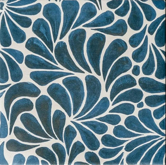 Beaufort Inbetween Blue Porcelain Tile 11.5 x 11.5cm-Delforno
