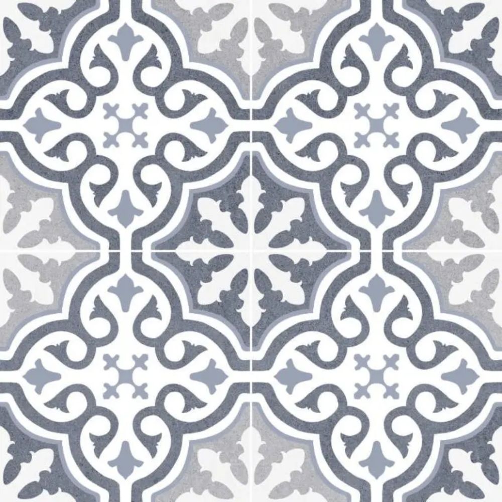 Briana Marine Pattern Porcelain Tile 45 x 45cm-Delforno