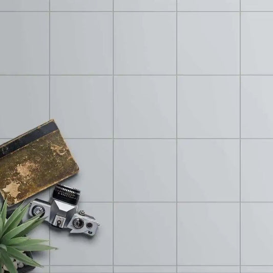 Frame Base Grey Porcelain Tile 15 x 15cm-Delforno