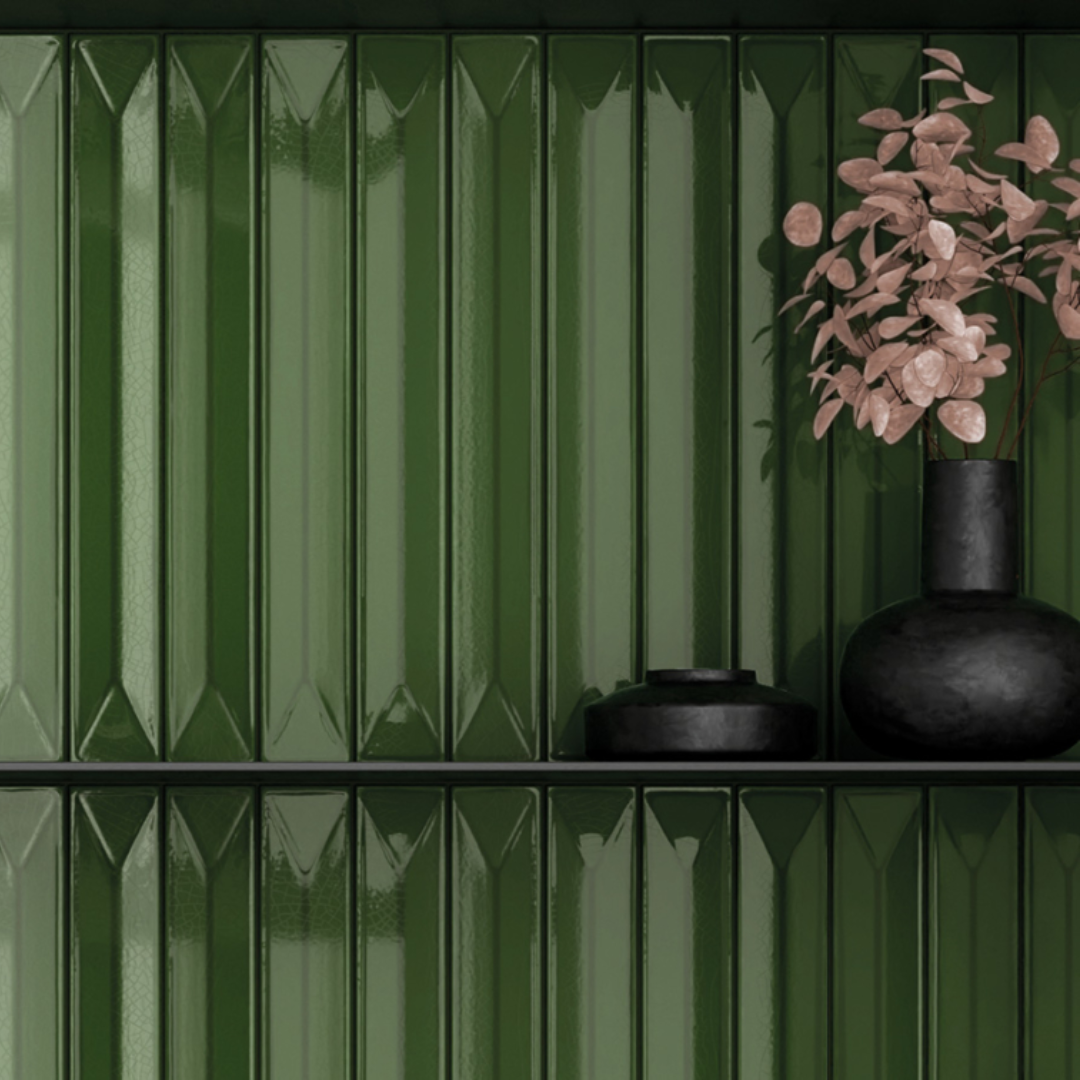 Vitral Axis Forest Reactive Ceramic Tile 5 x 40cm-Delforno