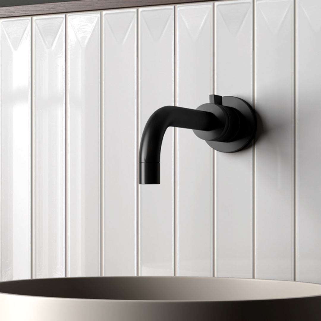 Vitral Axis Snow Ceramic Tile 5 x 40cm-Delforno