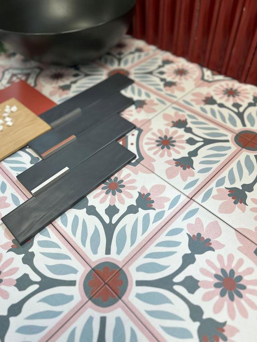 Delforno Rose Tile 20 x 20cm-Delforno Tiles & Timber-Delforno