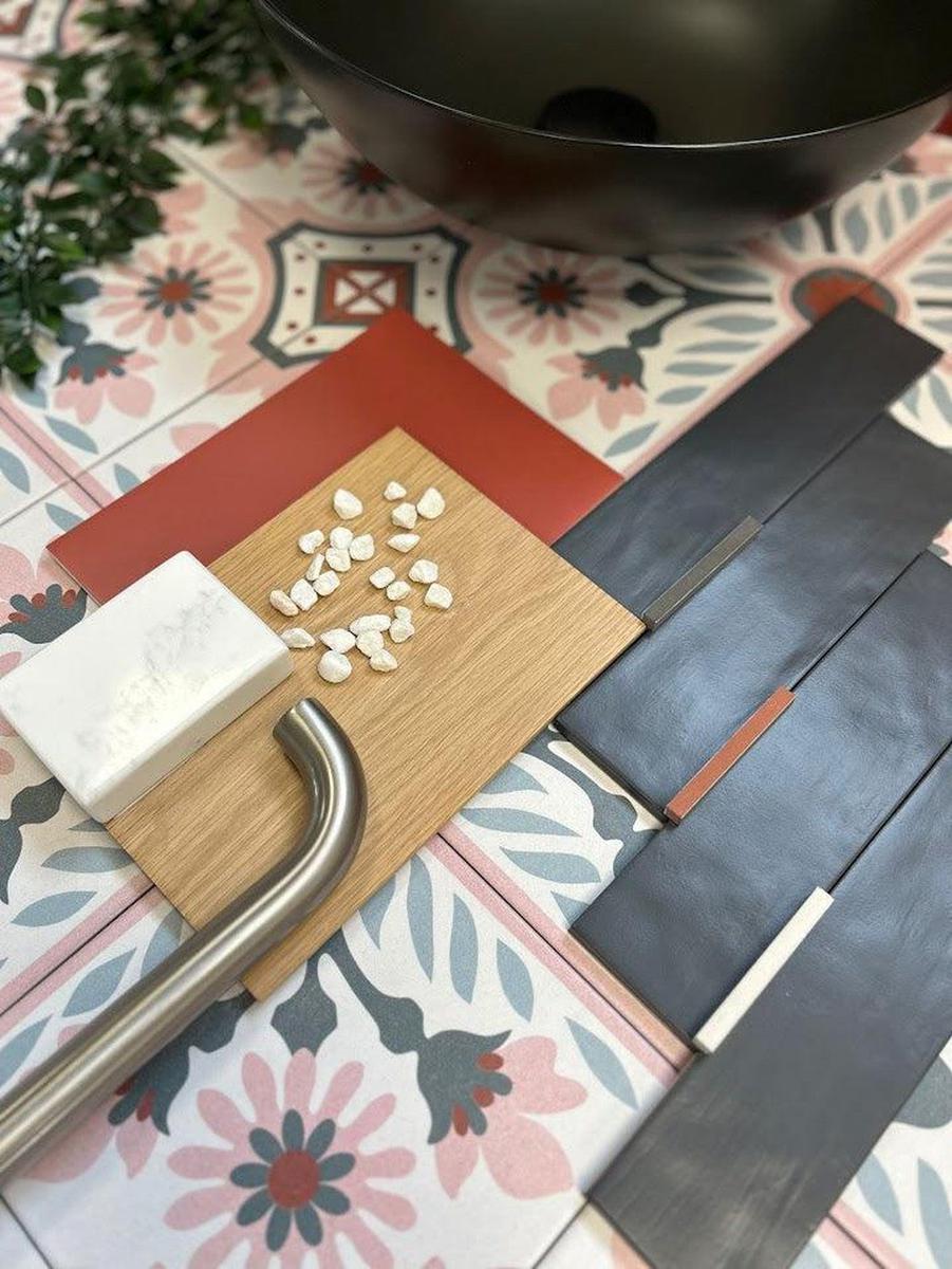 Delforno Rose Tile 20 x 20cm-Delforno Tiles & Timber-Delforno
