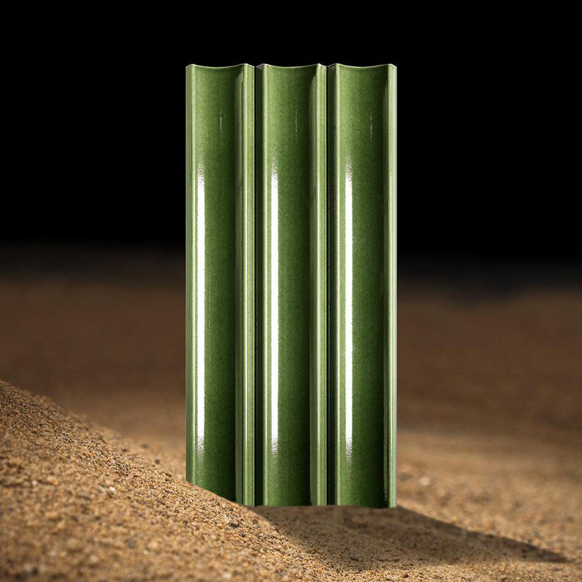 Design Collection Jazz Green Porcelain Tile 17x40cm-Delforno