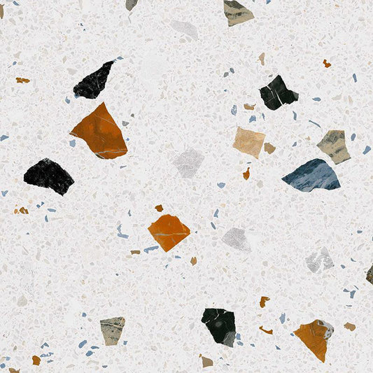 Donatella Art Terrazzo Porcelain Tile 80 x 80cm-Delforno