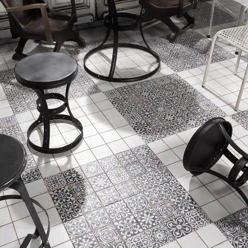 Foligno Faenza Nero Ceramic Tile 33 x 33cm-Delforno Tiles & Timber-Delforno
