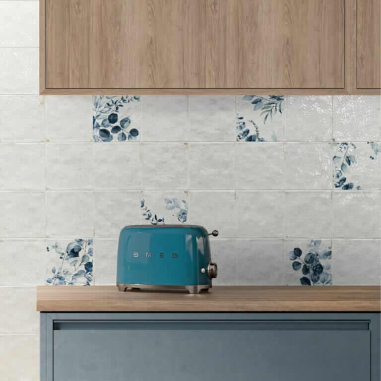 Mayolica Plain Porcelain Tile 15 x 15cm-Delforno