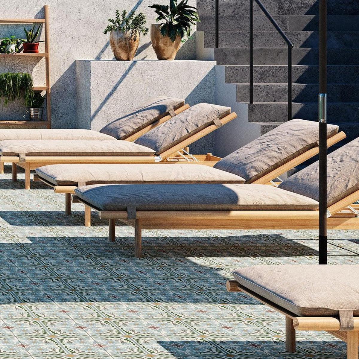Inside Out Collection: Tea Olivia Slab Porcelain Tile 20mm-Delforno Tiles & Timber-Delforno