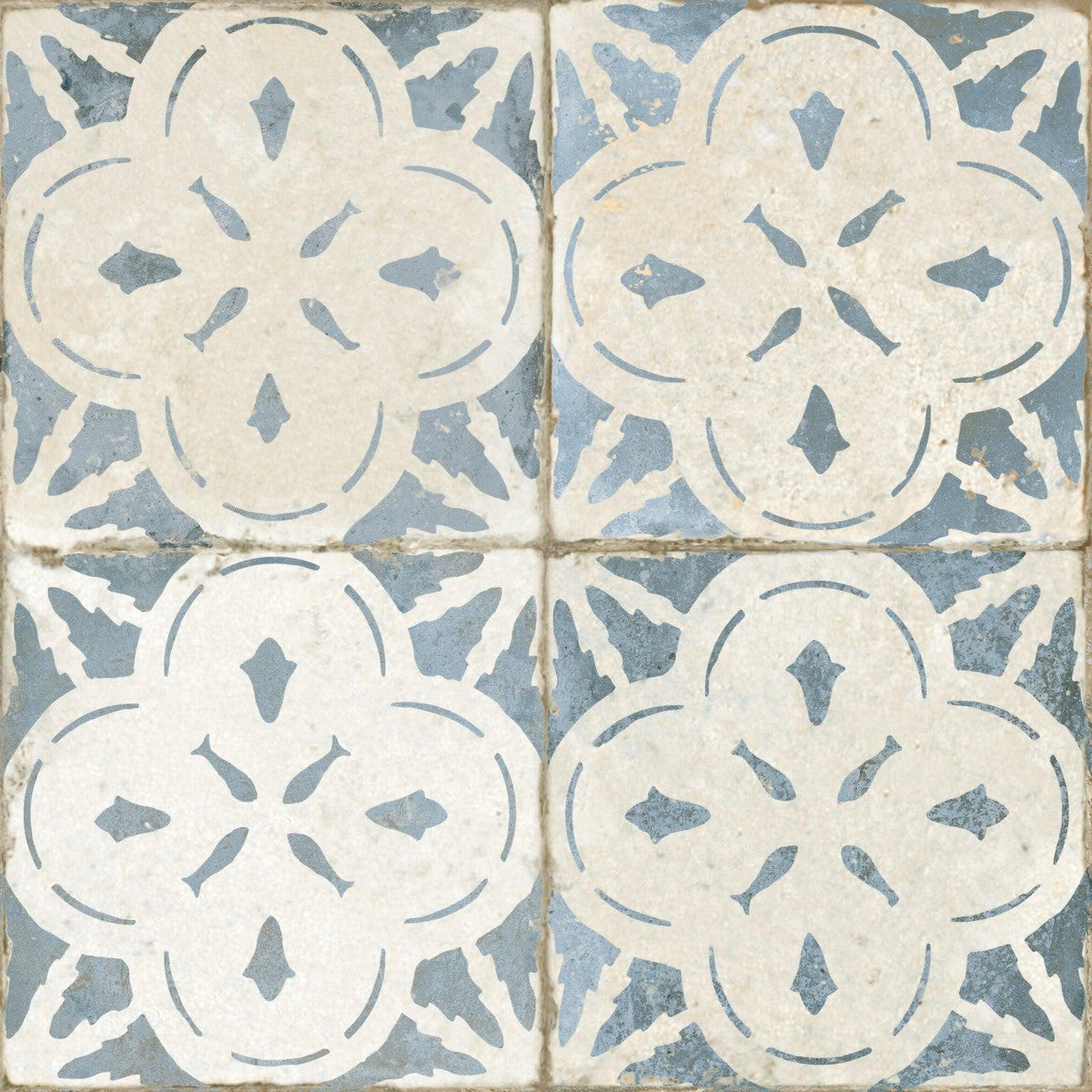 Isadora Blue Ceramic Tile 45 x 45cm-Delforno Tiles & Timber-Delforno