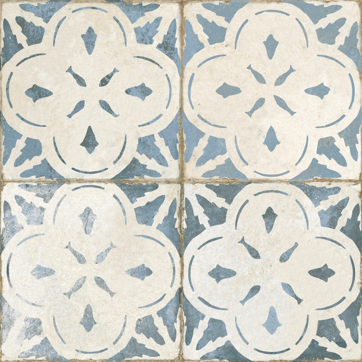 Isadora Blue Ceramic Tile 45 x 45cm-Delforno Tiles & Timber-Delforno