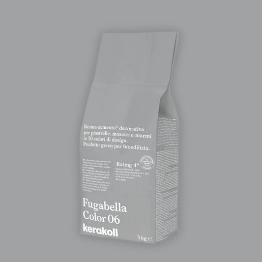 Fugabella Color Grout 06 Light Grey 3Kg-Delforno