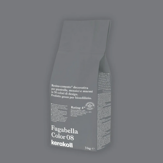 Fugabella Color Grout 08 Cement 3Kg-Delforno