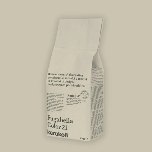 Fugabella Color Grout 21 Linen 3Kg-Delforno