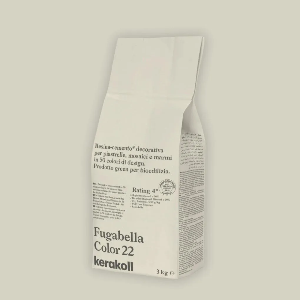 Fugabella Color Grout 22 Alabaster 3Kg-Delforno
