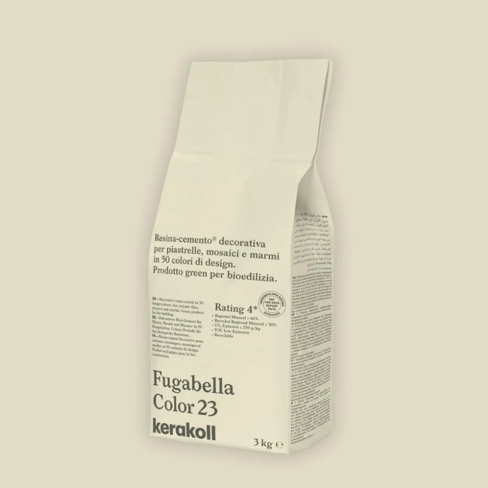 Fugabella Color Grout 23 Cream 3Kg-Delforno