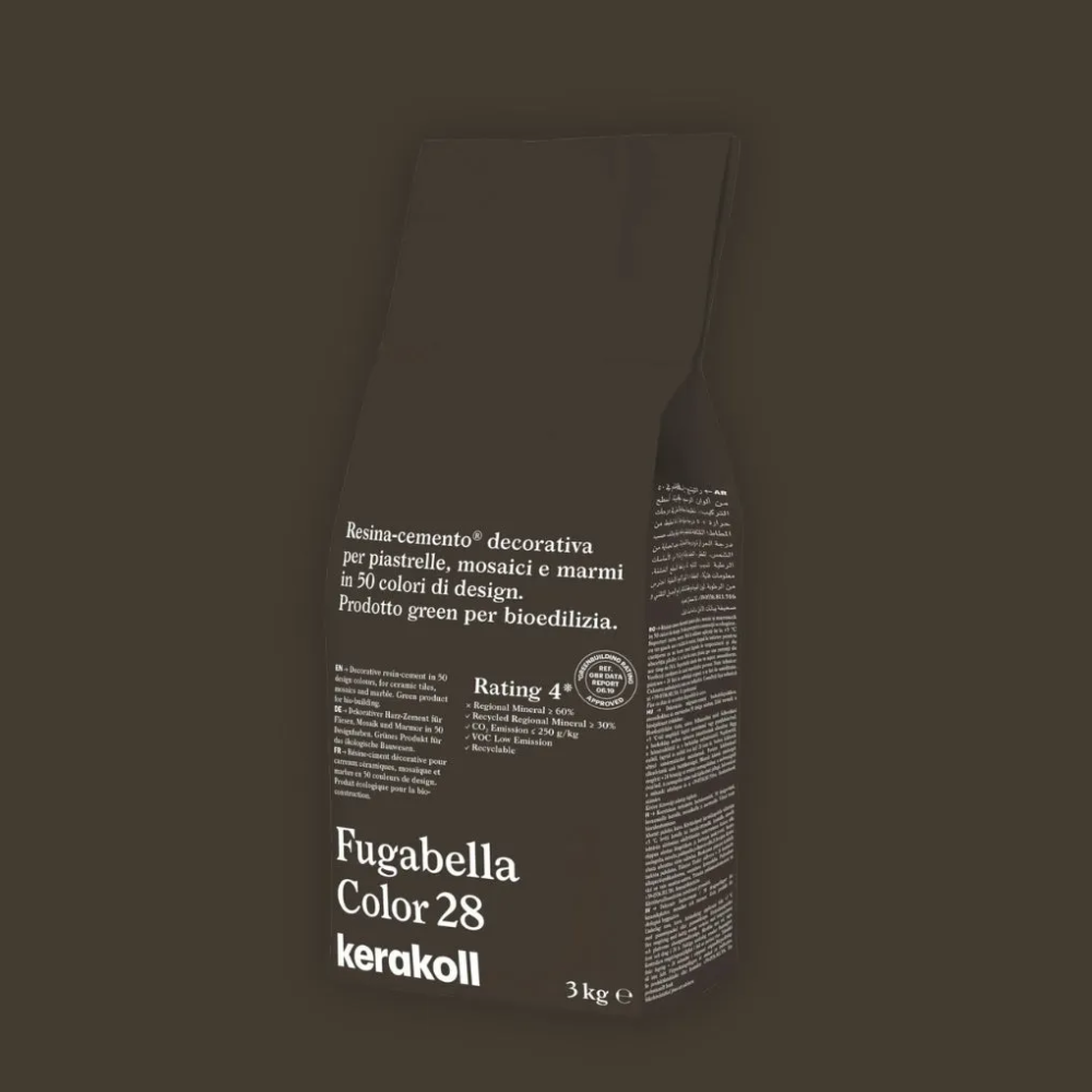 Fugabella Color Grout 28 Cocoa 3Kg-Delforno
