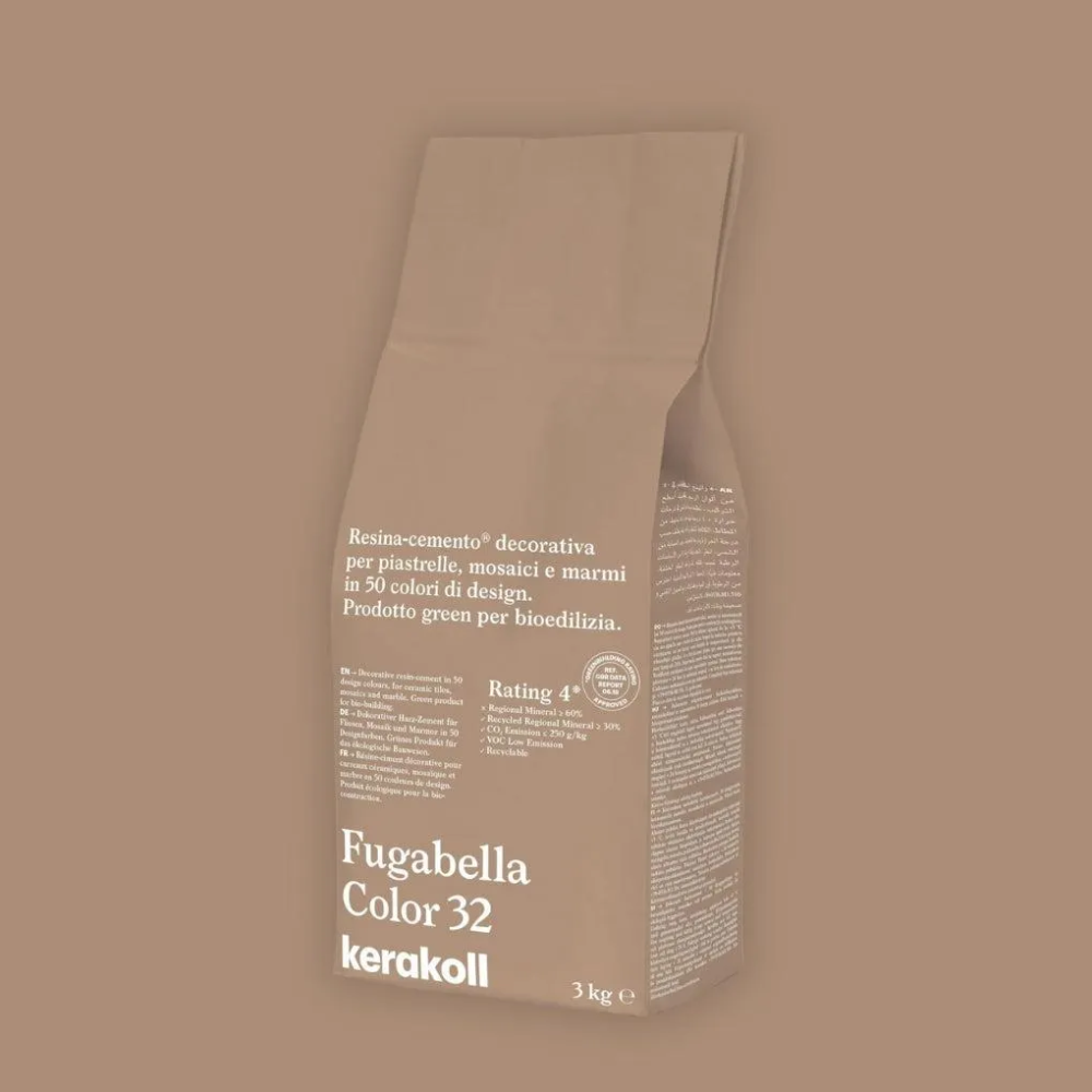 Fugabella Color Grout 32 Peach Biege 3Kg-Delforno