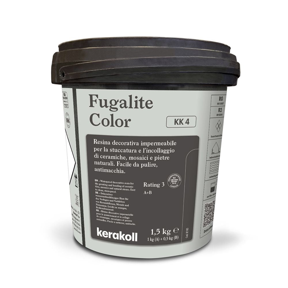 Fugalite Color KK4 Epoxy Tile Grout 1.5Kg-Delforno
