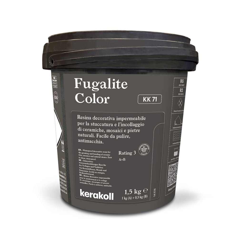 Fugalite Color KK71 Epoxy Tile Grout 1.5Kg-Delforno