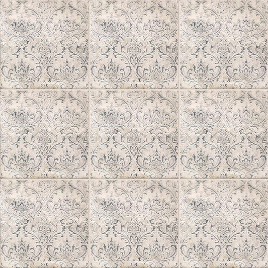 Décor Daman Azul Ceramic Tile 20 x 20cm-Delforno